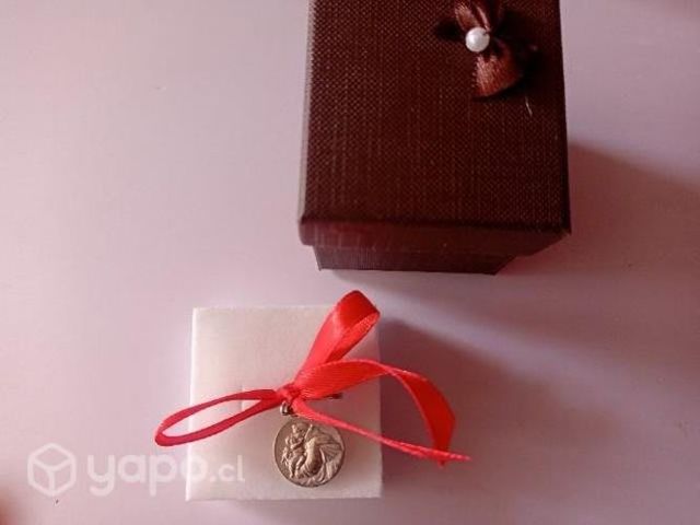 San Benito medalla plata dije