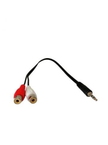 Cable Plug 3.5 Macho A 2 Rca Hembra