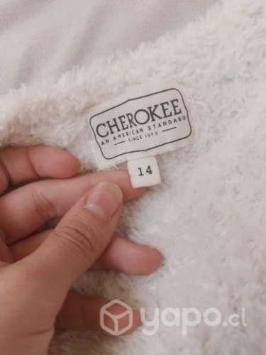 Chaleco Blanco peludo