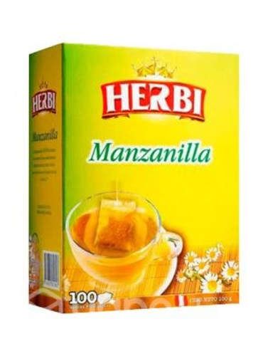 Te infusión herbi manzanilla 100 bol