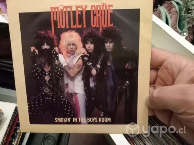 Motley crue - Smokin'in the boys Room vinilo 7"