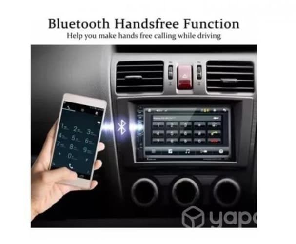 Radio Auto 2 Din Mirror Link+camara Retroceso