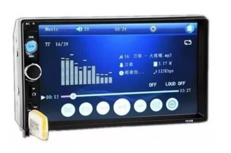 Radio Auto 2 Din Mirror Link+camara Retroceso