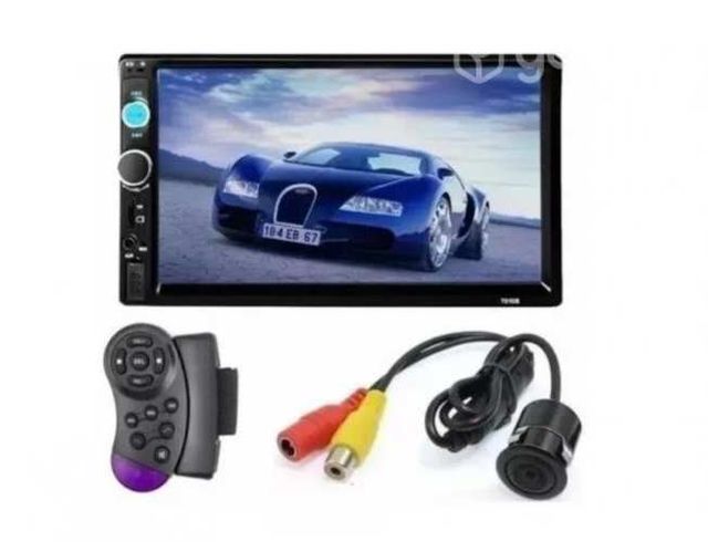 Radio Auto 2 Din Mirror Link+camara Retroceso