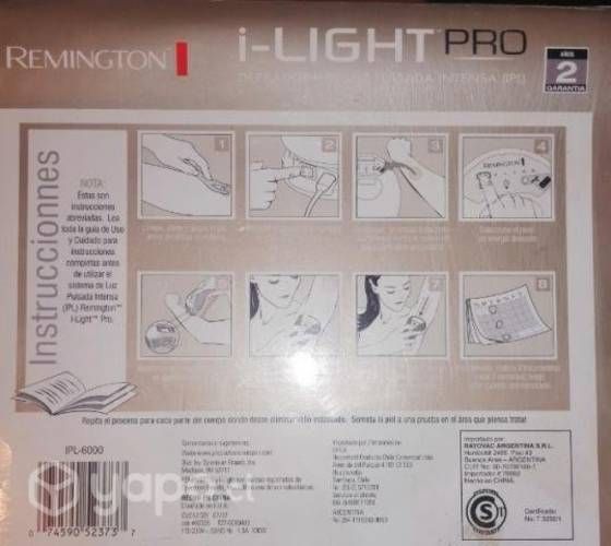 Depiladora de luz pulsada laser