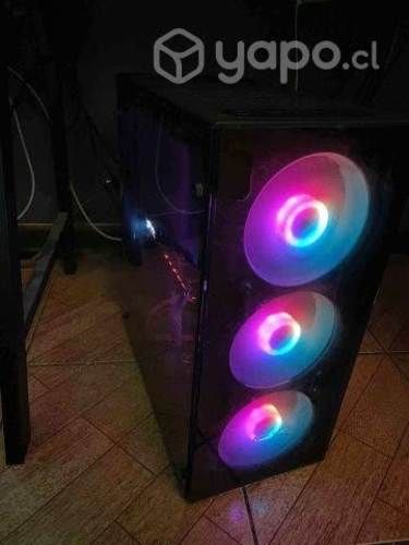 PC gamer + teclado, mouse y monitor