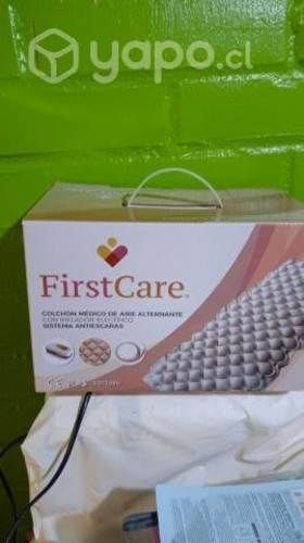 Colchón antiescaras y muletas