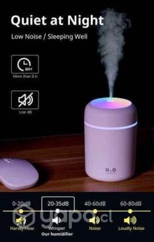 Humidificador de escritorio con luces 300mL+11rps