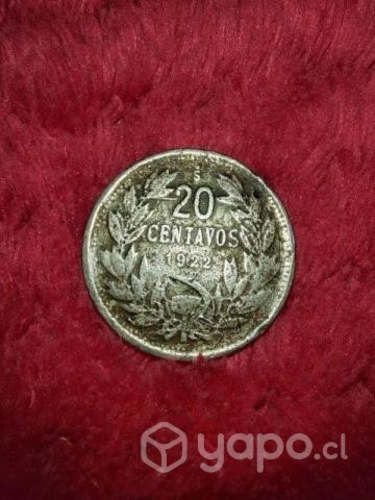 Moneda de plata 1922