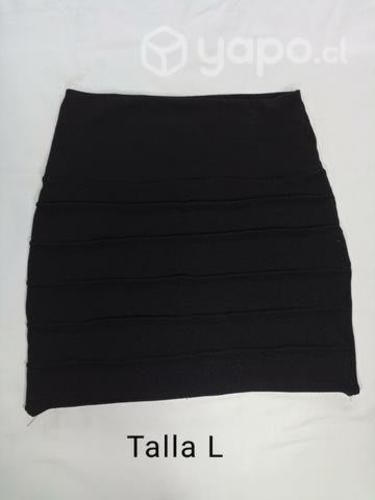 Falda tela elástica