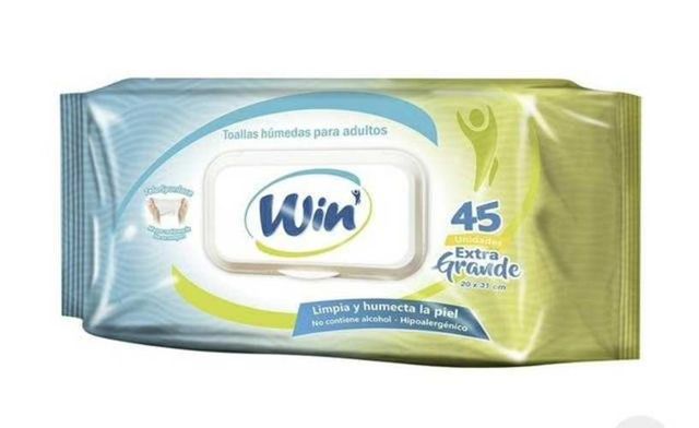 Toallas húmedas para adulto Wik