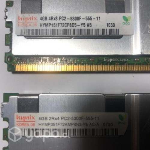 Hynix HYMP151F72CP8D5-Y5 4GB 4Rx8 PC2-5300F-555-11