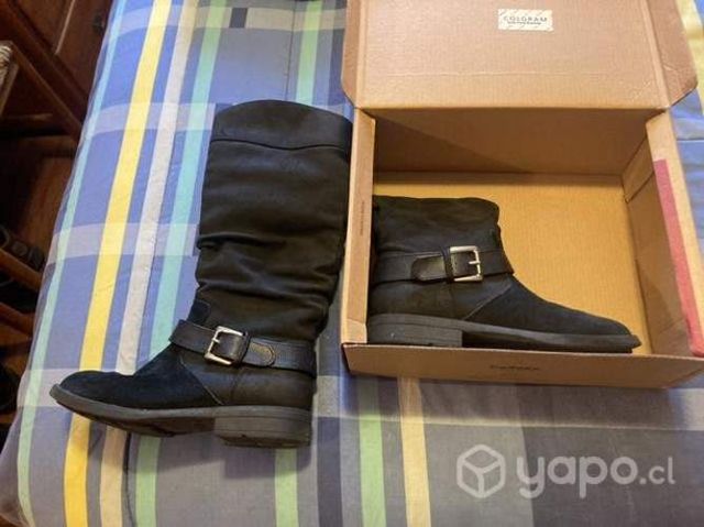 Botas de niña 33, negras