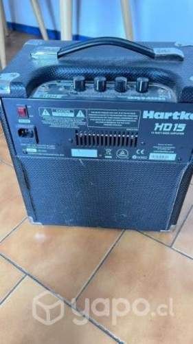 Amplificador de bajo marca hartke 15 watts