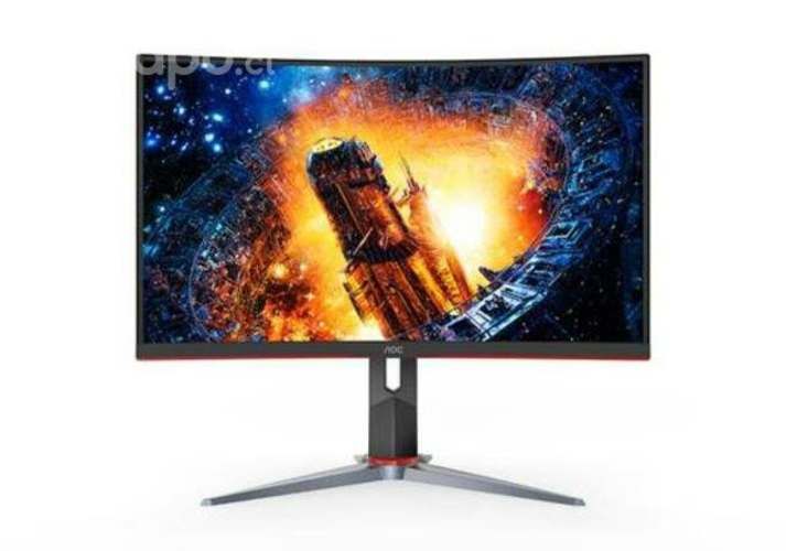 Monitor Curvo 24" AOC C24G2, Panel VA, 165Hz, 1 ms