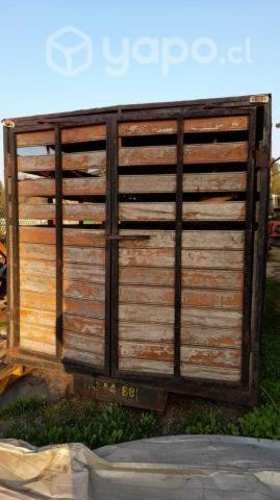 Carrocería Metálica cubierta madera