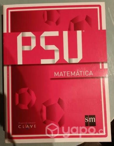 Libro de PSU matemáticas SM