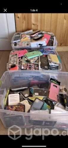 Lote carcasas y láminas