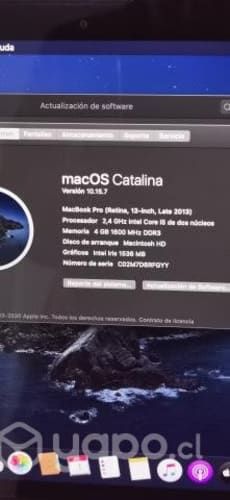 Macbook Pro 2013