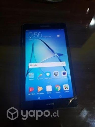 Tablet huawei con chip