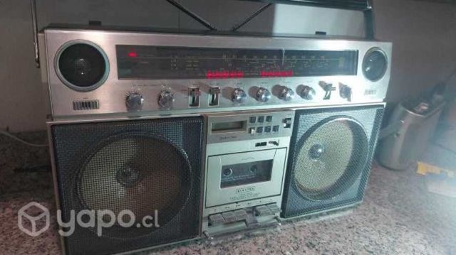 Radio cassette portátil elektra