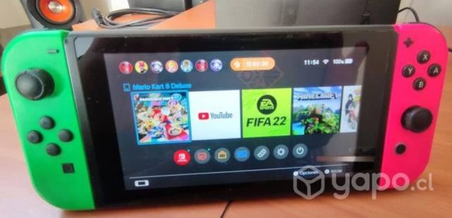 Nintendo Switch 32Gb + 3 juegos