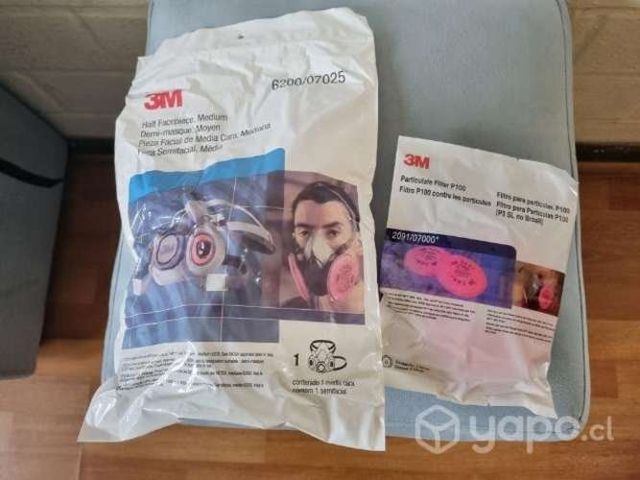 Respiradores y filtros 3m