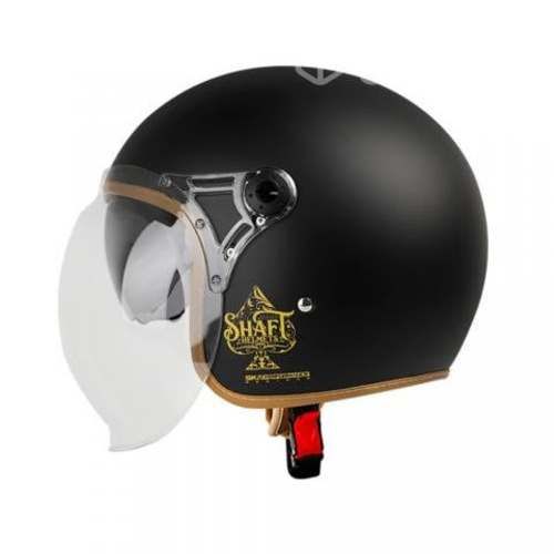 Casco moto shaft 121 scrambler chopper solid do