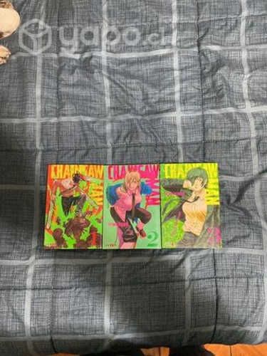 Mangas Chainsaw Man 1, 2 y 3