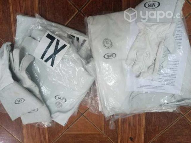 Traje cuero soldador