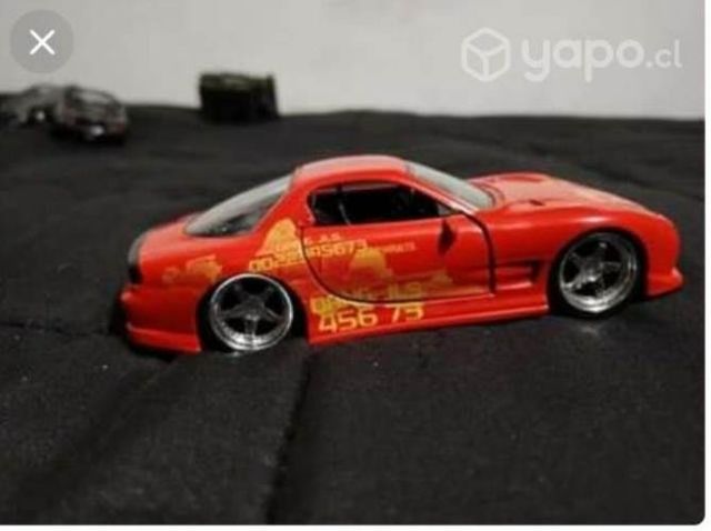 Autos de colección de rápidos y furiosos