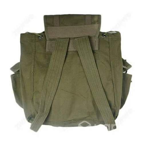 Mochila militar de lona modelo clásico