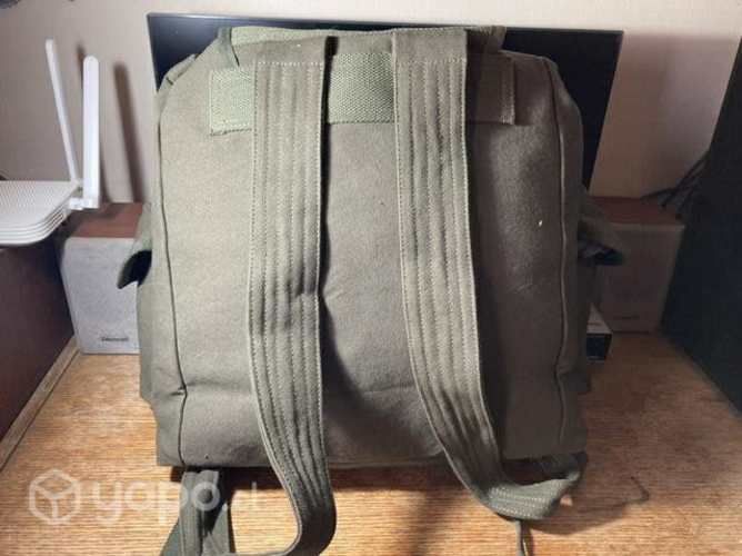 Mochila militar de lona modelo clásico
