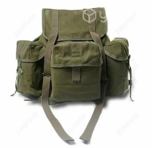 Mochila militar de lona modelo clásico
