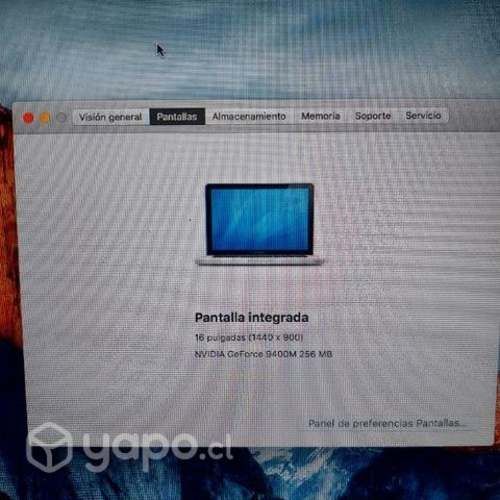 Macbook pro 16 pulgadas