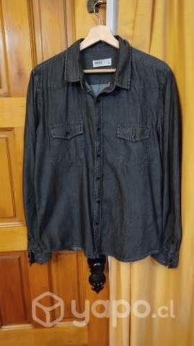 Camisa negra hombre Index Talla M