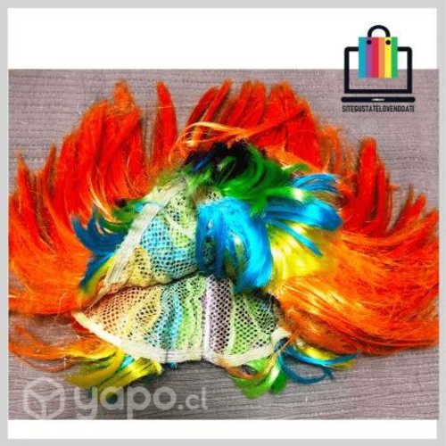 Peluca Punk Multicolores