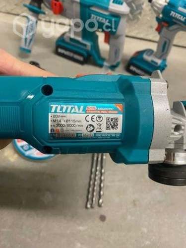 Kit full herramientas 3pcs TOTAL TOSLI2301515