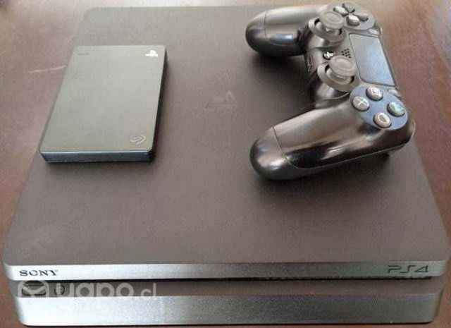 PS4 Slim 500GB Control Original + Disco Duro 2TB