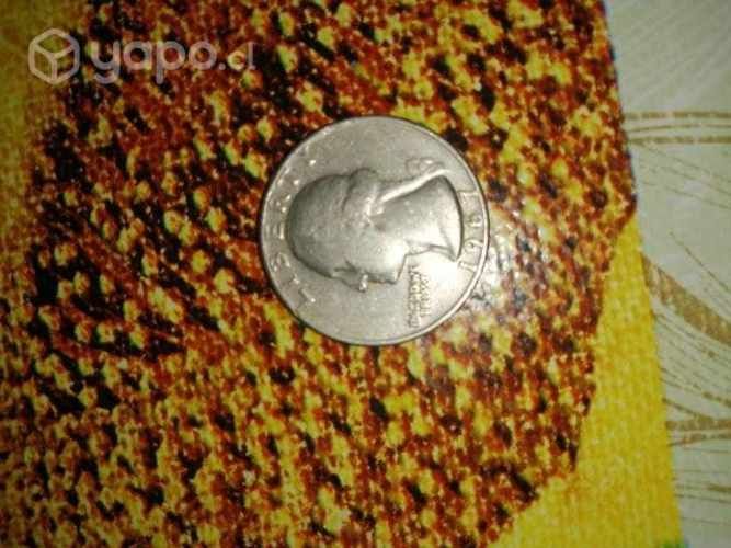 Moneda estado unidense QUARTER DOLLAR 1967