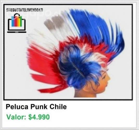 Peluca Punk Chile