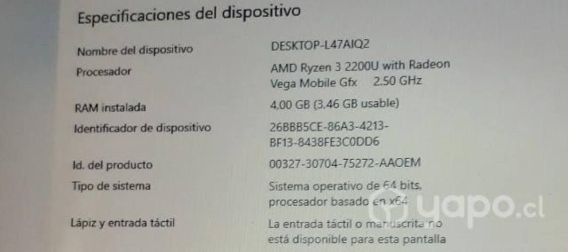 Notebook HP buen estado