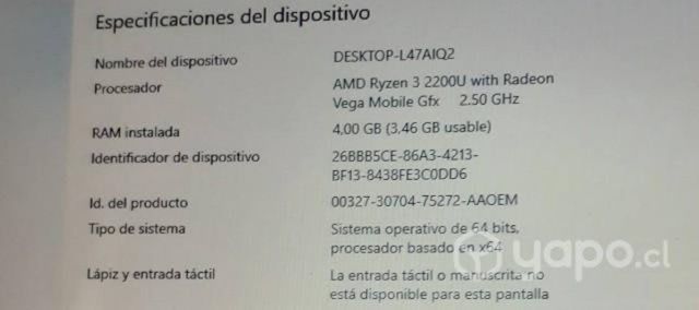 Notebook HP buen estado