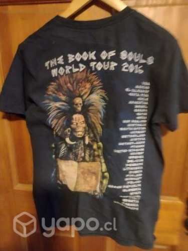 Polera Rock Iron Maiden perfectas condiciones