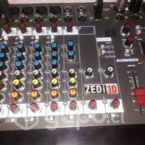 Mixer allen heath 6 canales interface incorporado