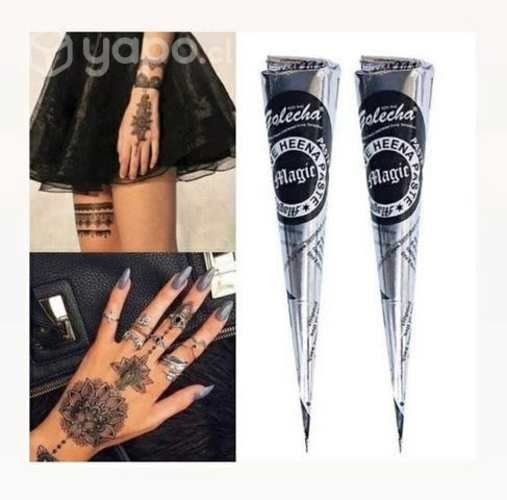 Henna para tatuajes temporales