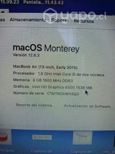 MacBook Air early 2015