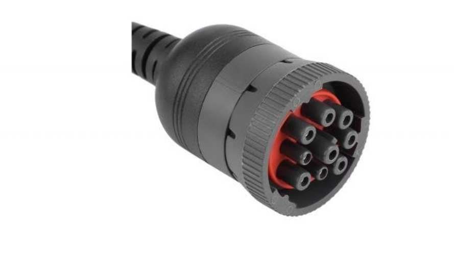 Adaptador Obd 16 Pin A 9 Pin J1939 J1708 Deutch