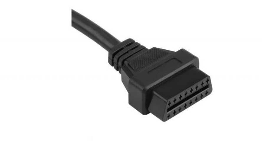 Adaptador Obd 16 Pin A 9 Pin J1939 J1708 Deutch