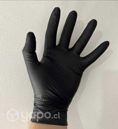 Guantes de nitrilo Negro